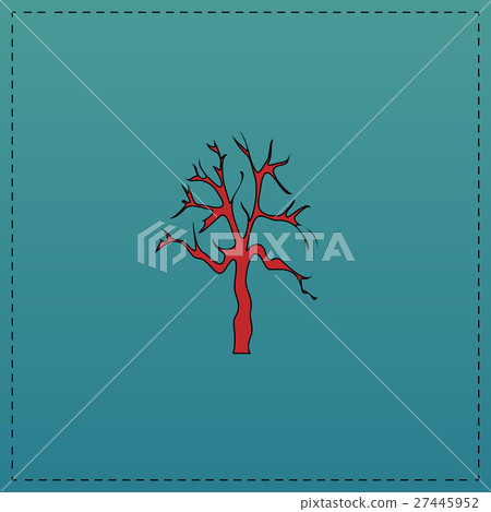 Old Tree computer symbol Old Tree computer symbol 27445952