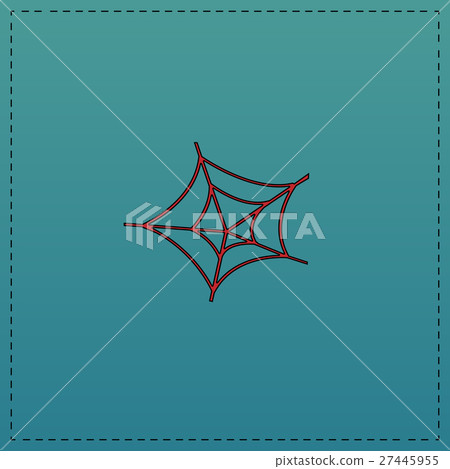 Spiderweb computer symbol Spiderweb computer symbol 27445955