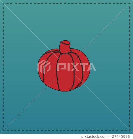 Pumpkin computer symbol Pumpkin computer symbol 27445956