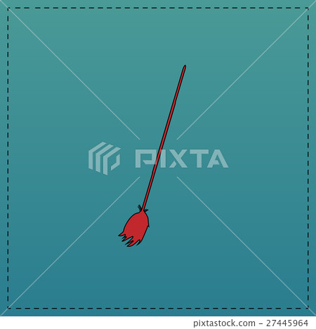 Broom computer symbol Broom computer symbol 27445964