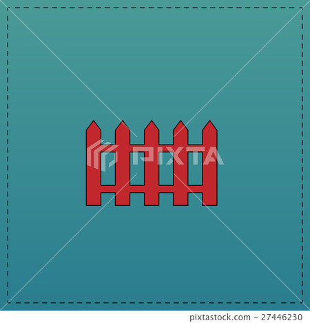Fence computer symbol Fence computer symbol 27446230