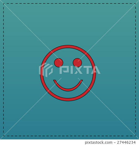 Happy face computer symbol Happy face computer symbol 27446234