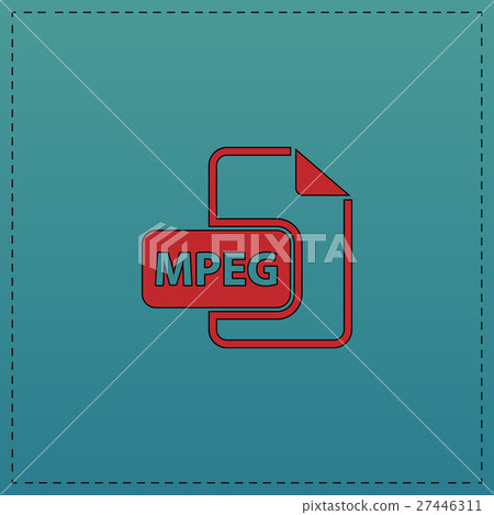 MPEG computer symbol MPEG computer symbol 27446311