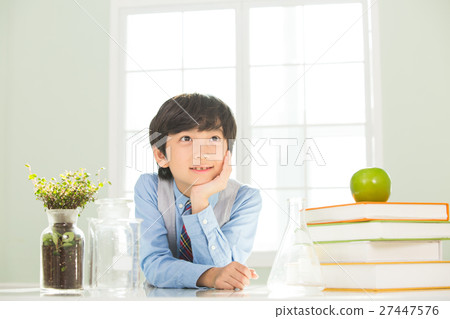 Young Student In Biology Class Young Student In Biology Class 27447576