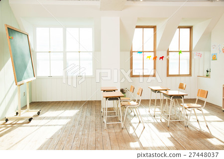 Shot Of An Empty Classroom Shot Of An Empty Classroom 27448037