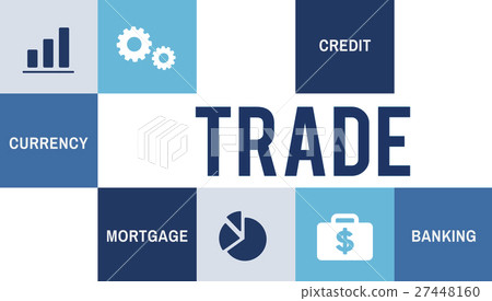 Economy Trade Accounting Finance Concept Economy Trade Accounting Finance Concept 27448160