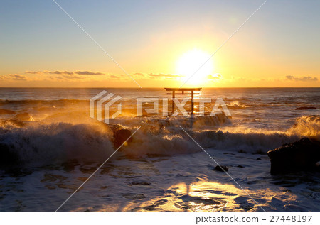 Asahi of Oarai coast Asahi of Oarai coast 27448197