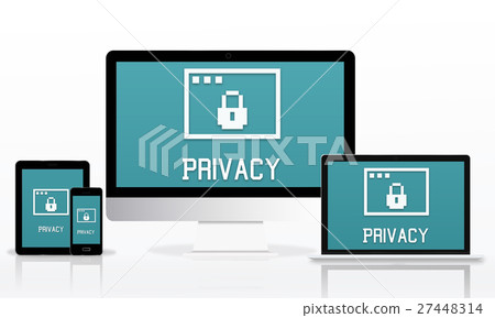 Permission Privacy Protection Security Concept/ 27448314