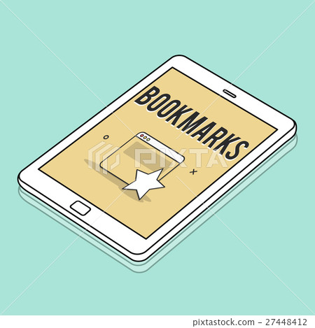 Bookmarks Favorite Internet Social Media Concept Bookmarks Favorite Internet Social Media Concept 27448412