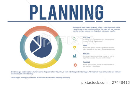 Small Business Analysis Pie Chart Concept 27448413