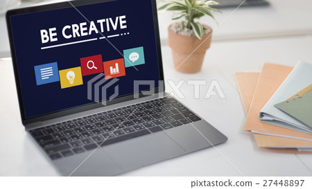 Creative Ideas Icon Boxes Concept Creative Ideas Icon Boxes Concept 27448897