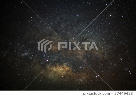 Close-up milky way galaxy with stars and space  27449458