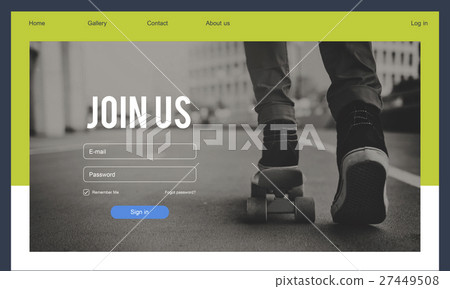 Join Us Register Subscribe Concept 27449508