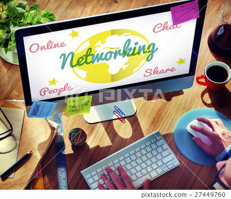 Online Community Global Icon Concept Online Community Global Icon Concept 27449760