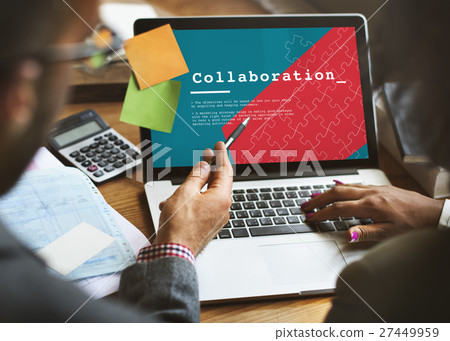 Team Work Collaboration Cooperation Concept Team Work Collaboration Cooperation Concept 27449959
