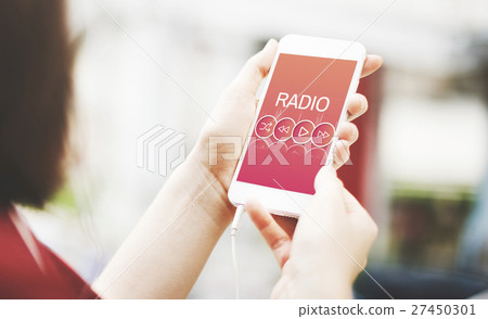 Multimedia Buttons Icons Interface Concept 27450301