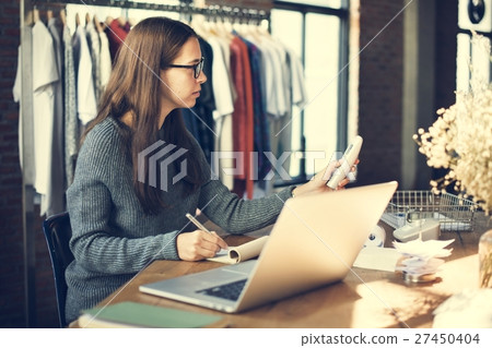 Clothes Shop Costume Dress Fashion Store Style Concept Clothes Shop Costume Dress Fashion Store Style Concept 27450404