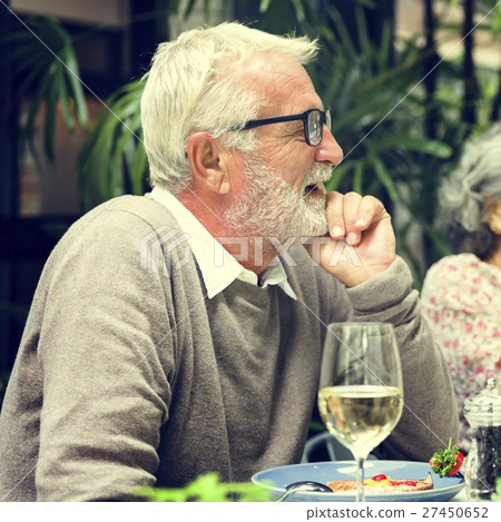 Senior Group Relax Lifestyle Dinning Concept Senior Group Relax Lifestyle Dinning Concept 27450652