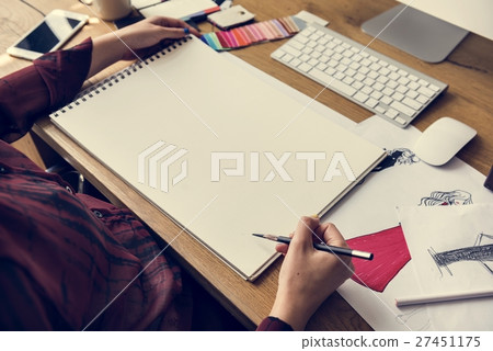 Creative Design Dress Fashion Trend Stylish Concept 27451175