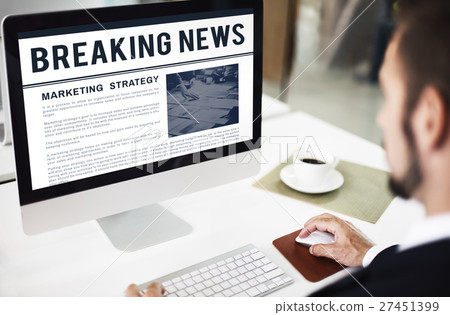 News Business Communication Marketing Concept 27451399