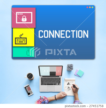 Access Connection Internet Technology Concept Access Connection Internet Technology Concept 27451758