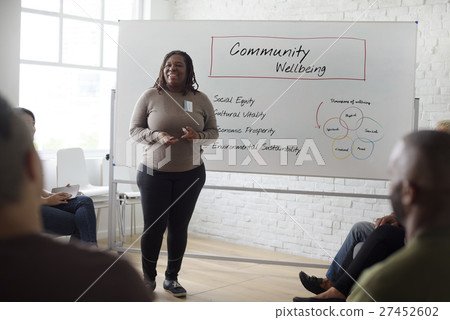 People Meeting Seminar Office Concept 27452602
