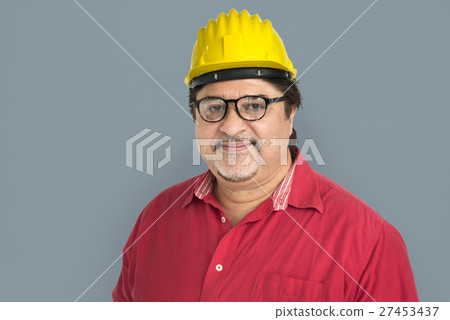 Man Cheerful Studio Portrait Concept 27453437