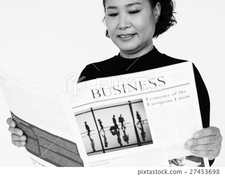 Businesswoman Portrait Studio Style Concept 27453698
