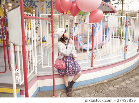 Amusement park balloon Amusement park balloon 27453859
