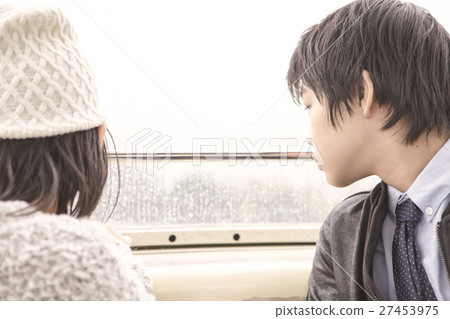 Amusement park Ferris wheel date 27453975