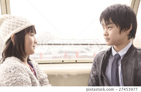 Amusement park Ferris wheel date 27453977