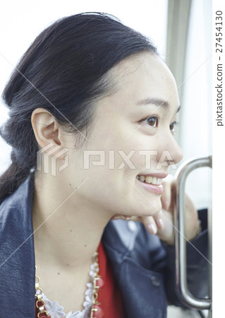 Amusement park Ferris wheel 27454130