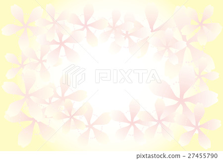 Sakura background Pink yellow Sakura background Pink yellow 27455790