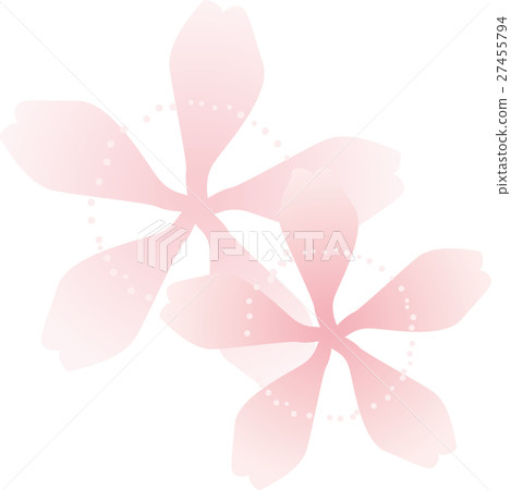 Sakura Peach Flower Two-wheel Pink Sakura Peach Flower Two-wheel Pink 27455794