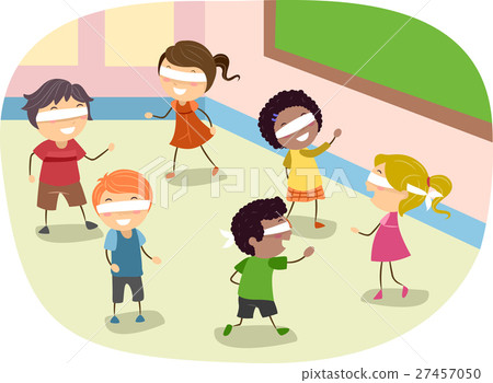 Stickman Kids Class Blindfold Game Stickman Kids Class Blindfold Game 27457050