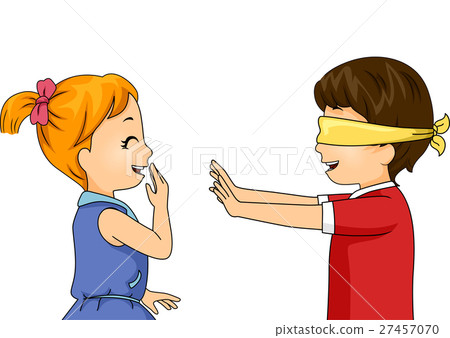 Kids Blindfold Game 27457070