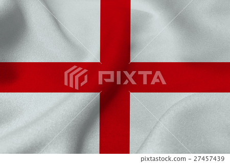 England national flag 3D illustration symbol.  27457439