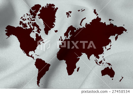 World map on the white background 27458534