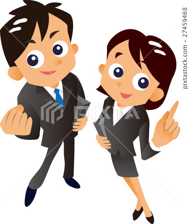 Male and female while hiring 2 27459468
