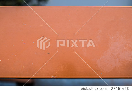 Orange steel aluminum fence Orange steel aluminum fence 27461668