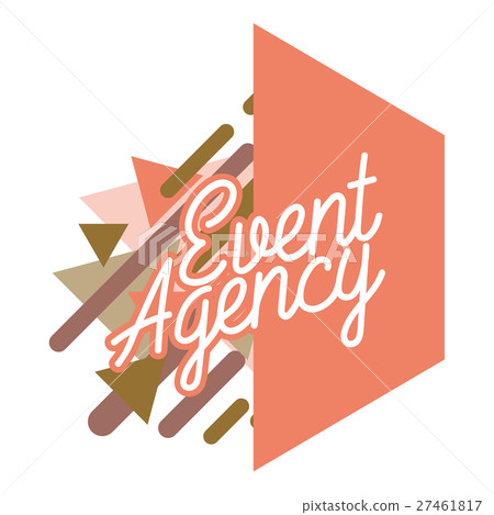 Color vintage event agency emblem Color vintage event agency emblem 27461817