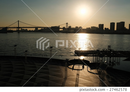 Tokyo evening landscape · Harumi (50) 27462578