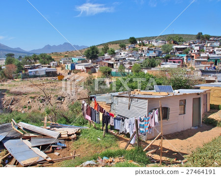 Informal settlement in South Africa. Informal settlement in South Africa. 27464191