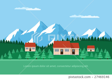 houses in the forest 27469146