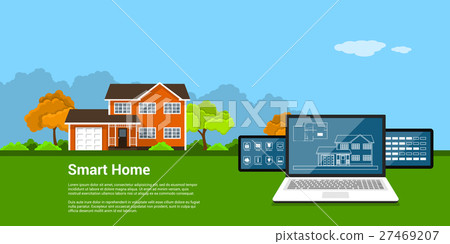 smart home concept 27469207