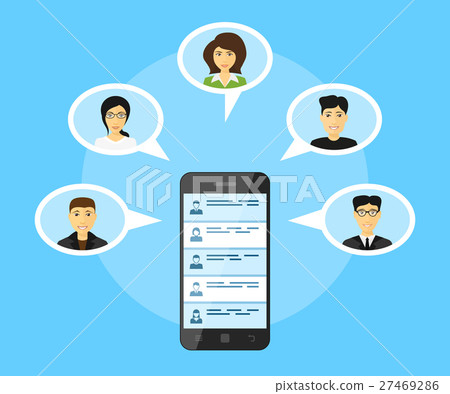mobile communication concept 27469286