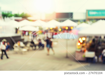 Food Exhibition Blurred 27470104