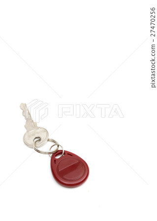 Keychain on the white background Keychain on the white background 27470256