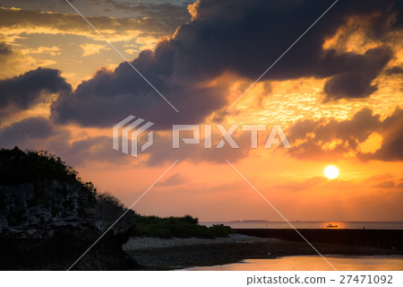 Sunset in Okinawa 27471092
