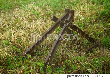 Railroad car stop 27471206